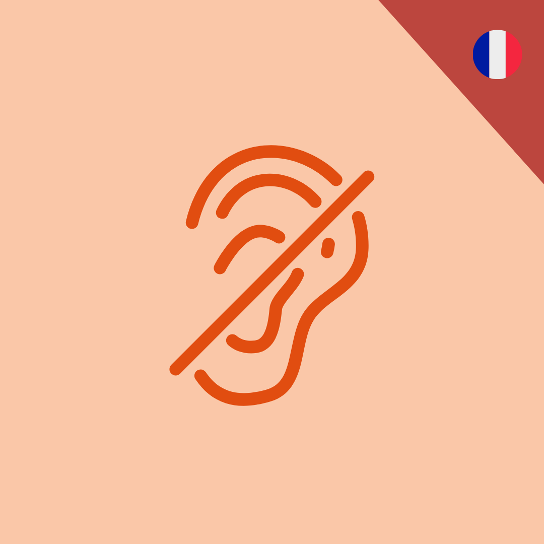 Vivre sans ouïe
