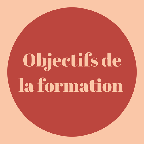 Objectifs de la formation