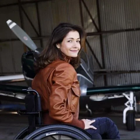 Dorine Bourneton, conférencière Gloria, Handicap et témoignage inspirant