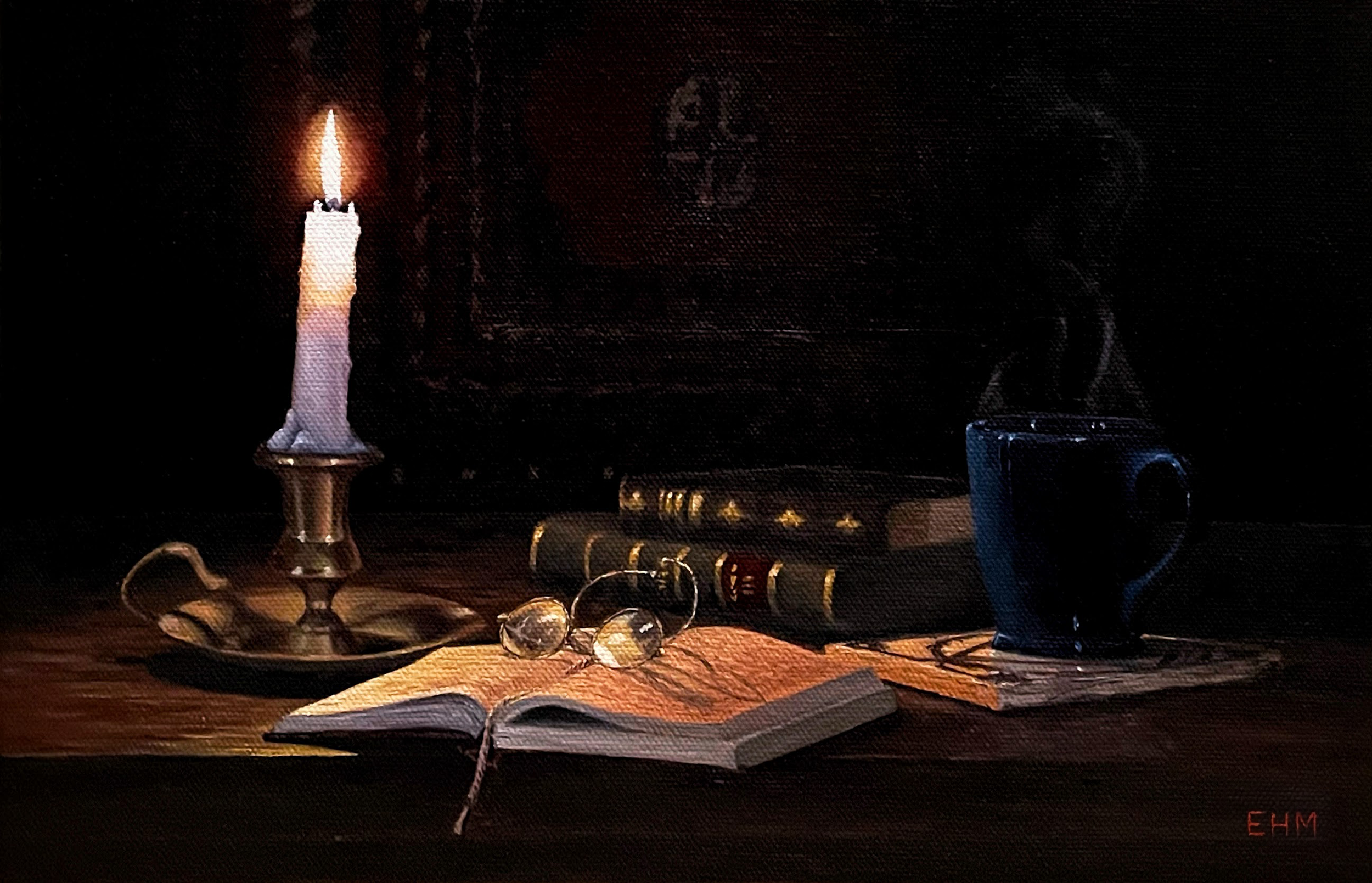 Cup of tea and a good book.png