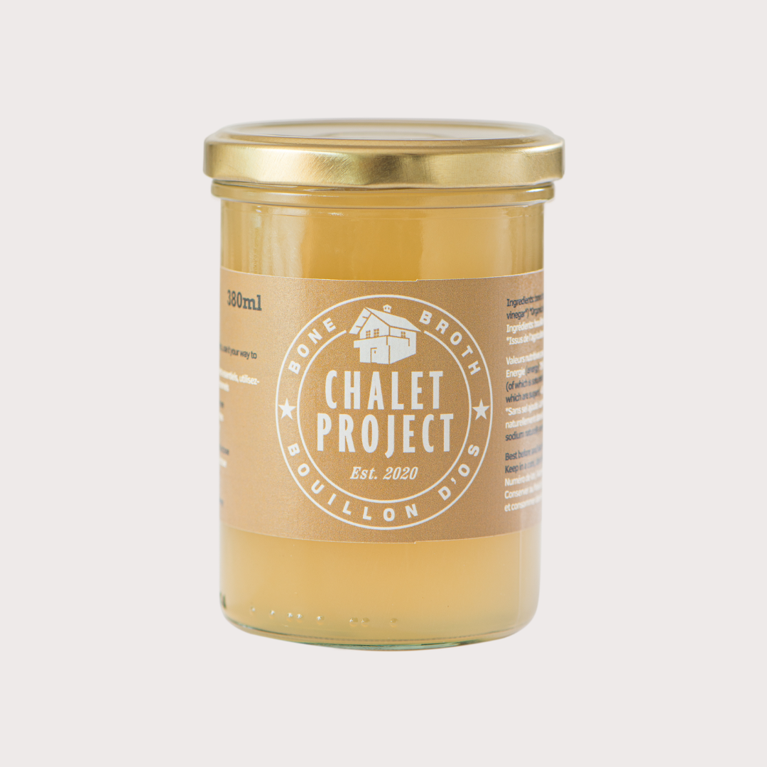 Bouillon d'os de poulet bio Basic (dès 4 bocaux de 380ml)
