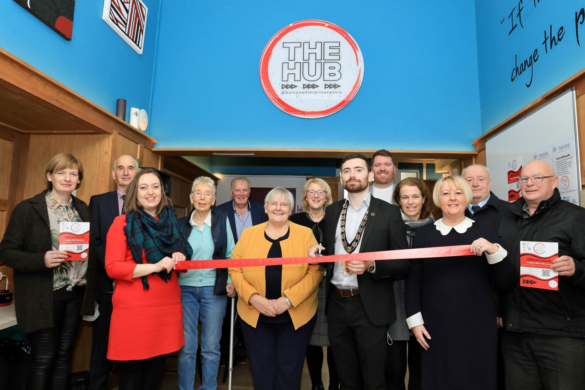 MLA &amp; Local Councillors visit the Official Launch of The Hub @belcooenterprisecentre
