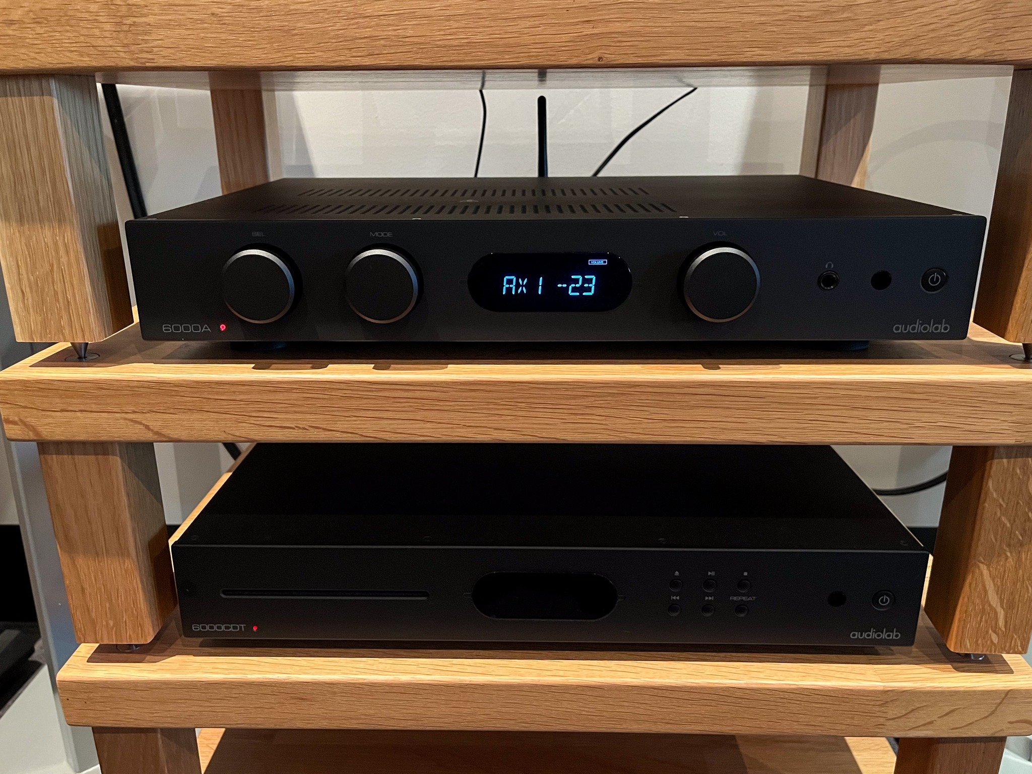 @audiolabhifi's 6000A integrated amplifier and matching CD transport is an ideal entry into quality home audio. 

The 6000A has all of the inputs and features you will need, including a built-in MM phono stage for turntables, digital and analogue inp