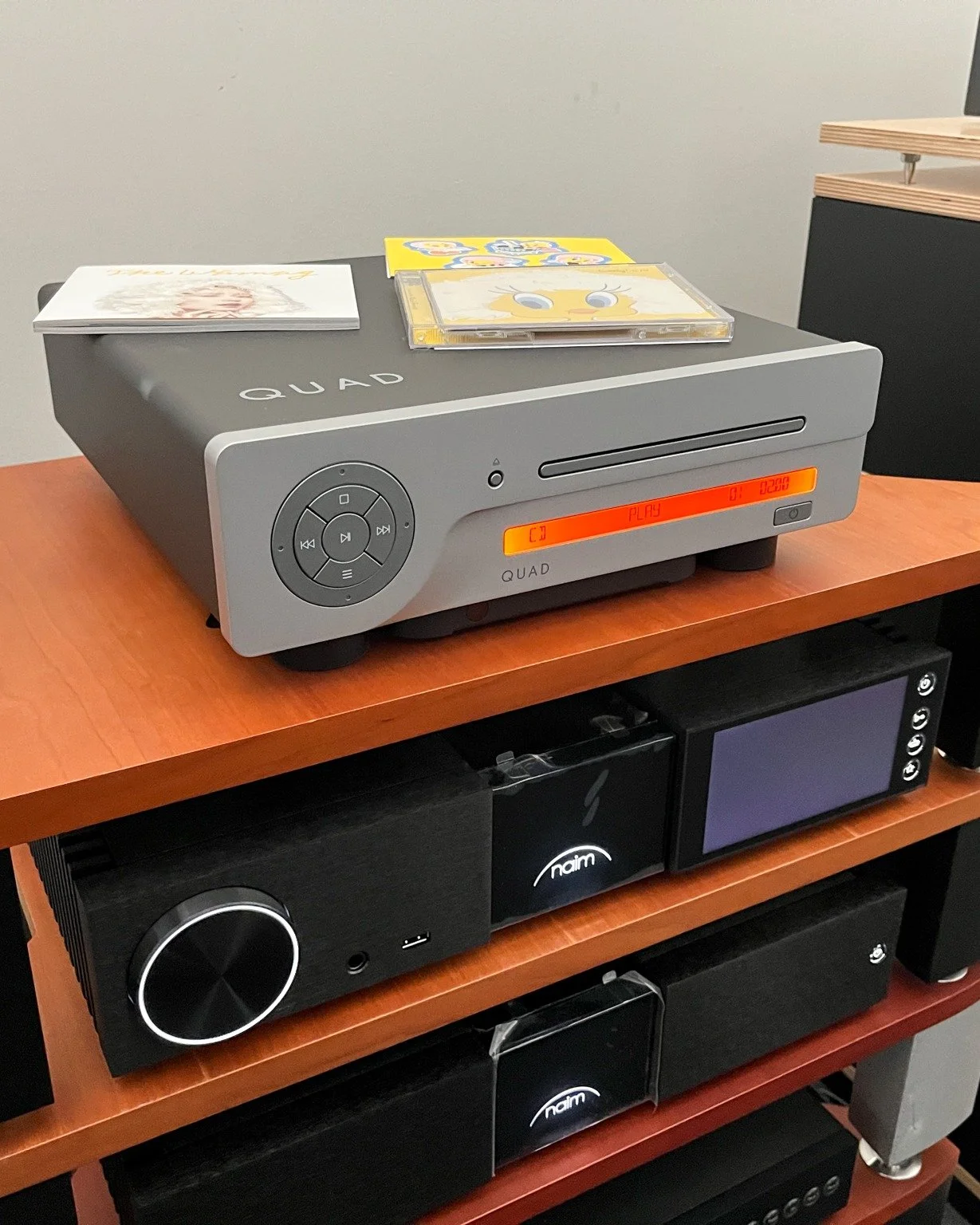 @quad_hifi 3CDT - Quad says this dedicated CD Transport is designed to deliver uncompromising digital performance in its purest form. Crafted as the natural companion to the QUAD 3, this new model embodies QUAD&rsquo;s philosophy of &ldquo;the closes