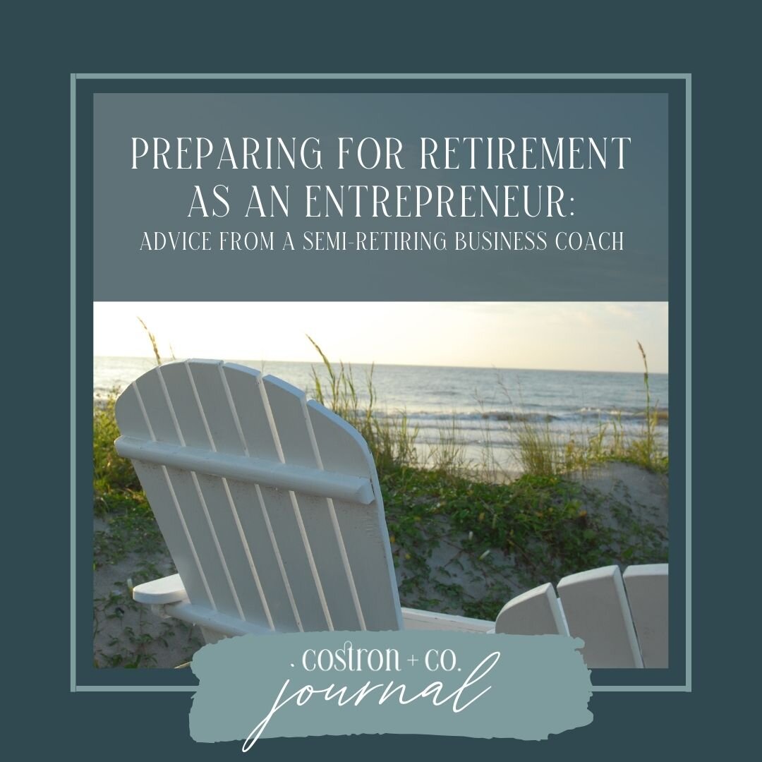 When you are considering the transition to semi-retirement or retirement as an entrepreneur there are many things to consider when taking a heart-centered approach.

It starts with aligning personal values, purpose, and well-being and then gets overl