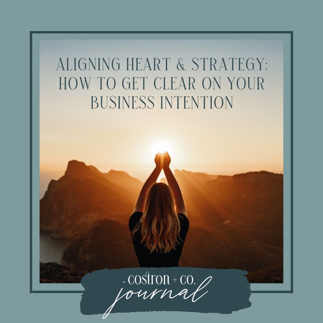 In our journal this month, Mackenzie writes about how to get clear on your business intentions and why that&rsquo;s so important to everything you do next to build your business.

You can do this on your own with tips in this journal, or you might be