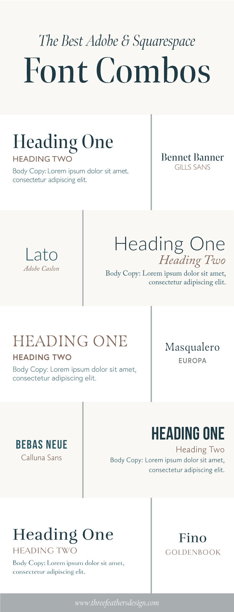 Favorite Squarespace Adobe Font Combinations — Studio Seaside