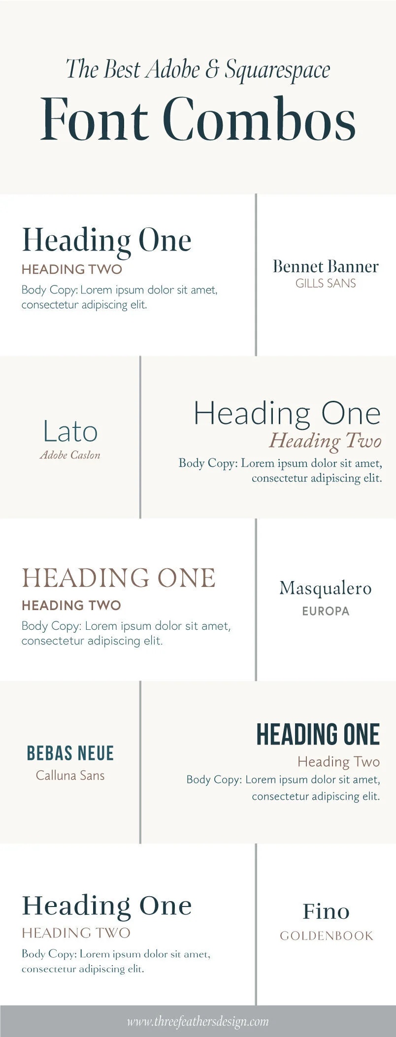 Favorite Squarespace + Adobe Font Combinations — Studio Seaside