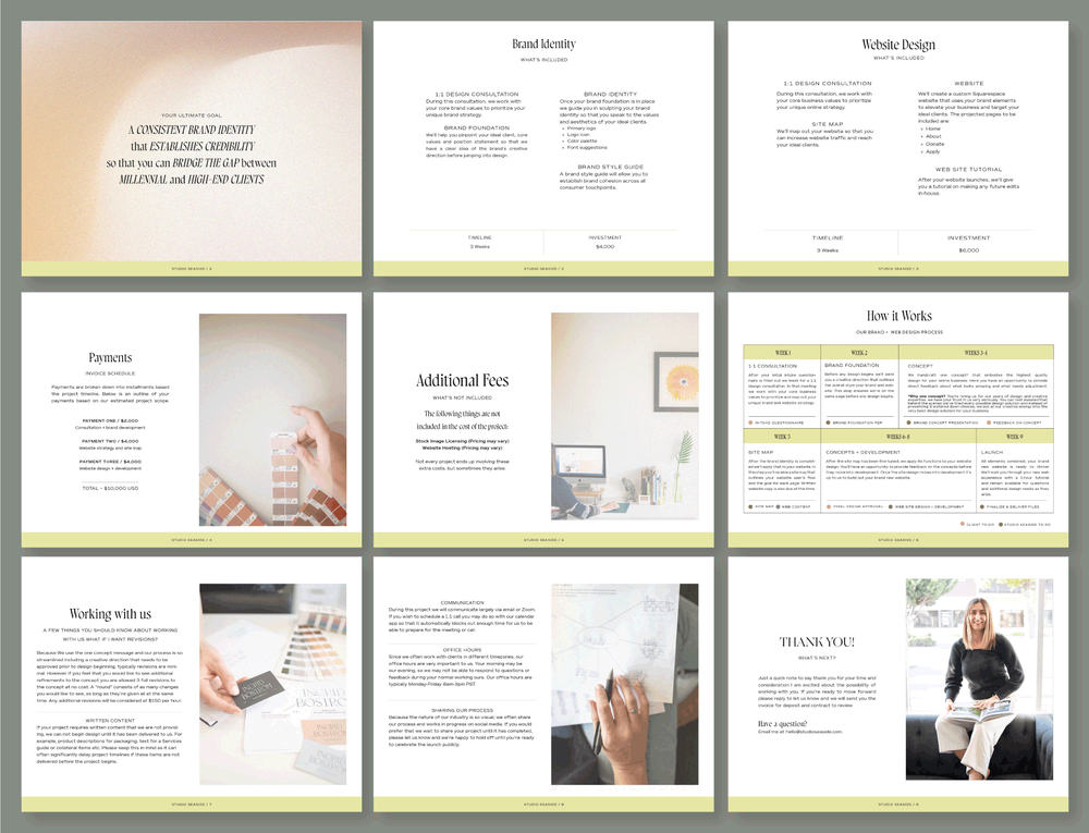 Project Proposal Template Studio Seaside