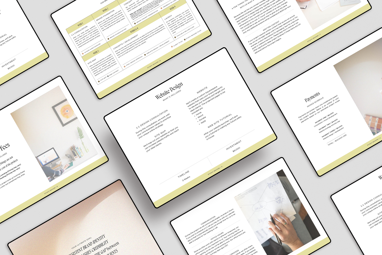 Project Proposal Template Studio Seaside