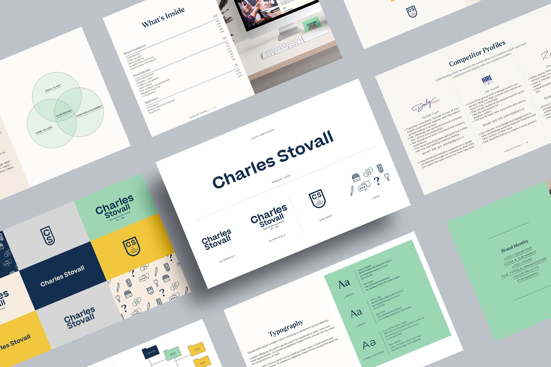 Brand Style Guide Template — Studio Seaside