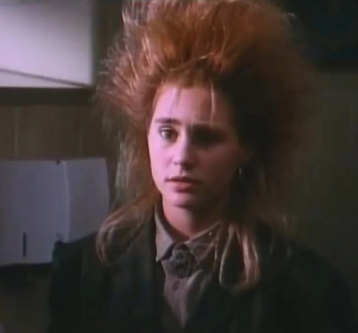 Spike, a middle schooler with massive hair-sprayed air, is concerned.