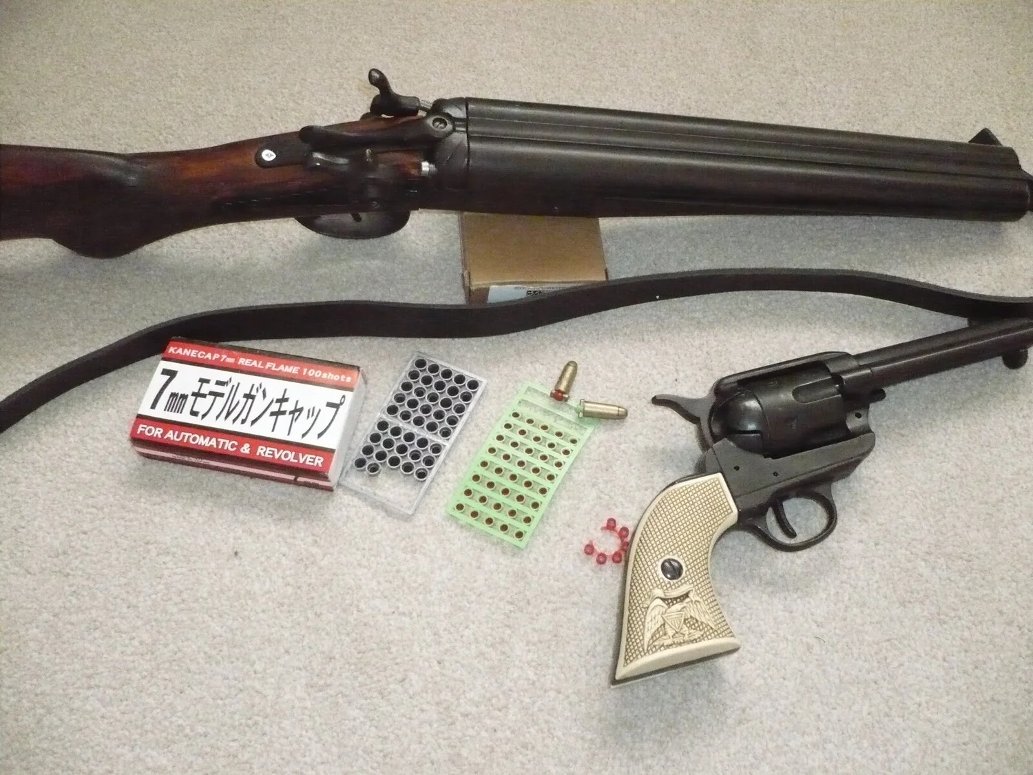 Western Blank Fire Pistols — Packing Iron