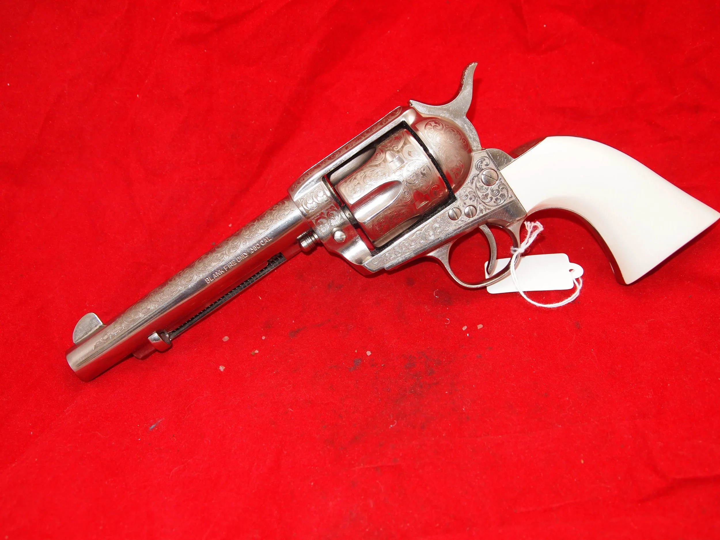 WP3  5 1/2 " Engraved Colt Peacemaker 9mm