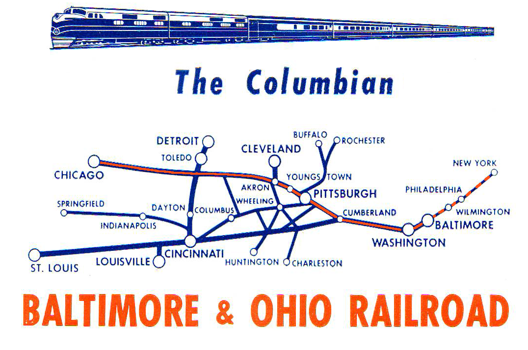 B&O Columbian route 1960.png