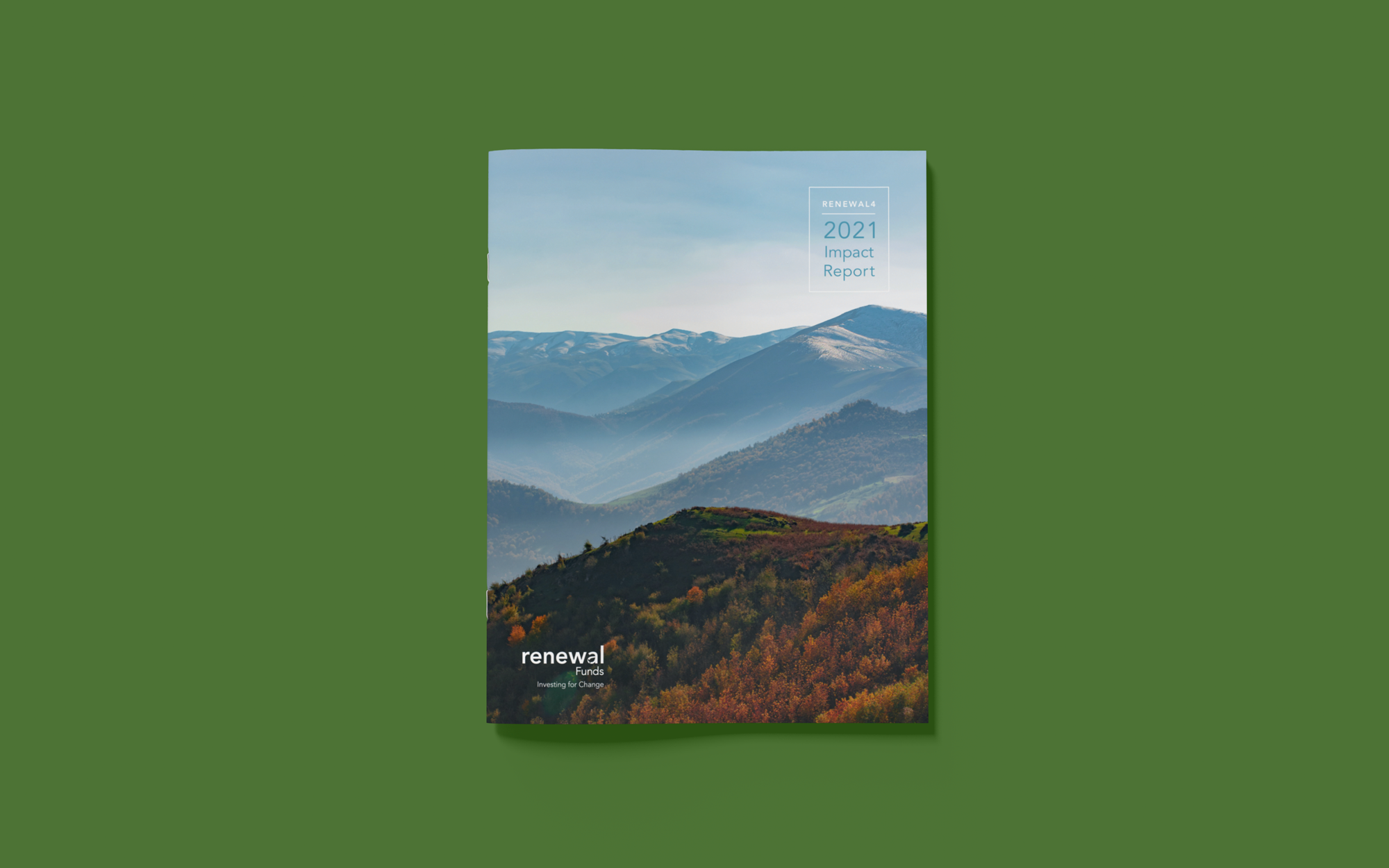 Cheryl Loh Freelance Graphic Designer in Vancouver | Impact Report Design for Renewal Funds