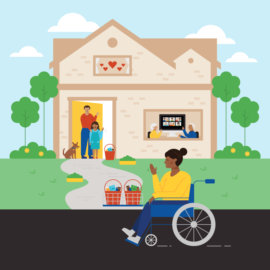 Neighbourhood Small Grants Illustration for the Vancouver Foundation | Cheryl Loh | Vancouver Illustrator