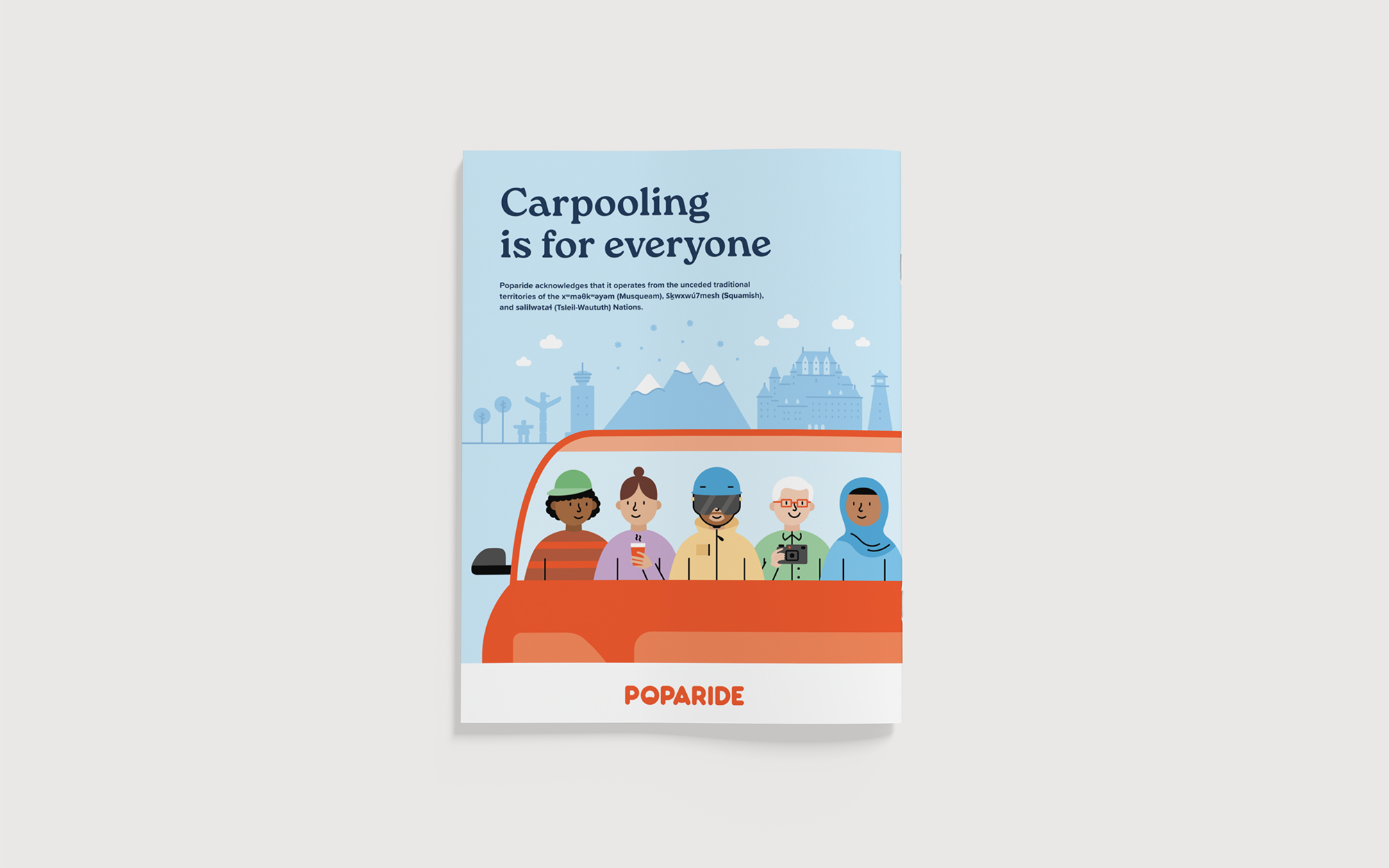 Poparide e-book report design with custom infographics and illustration | Cheryl Loh | Freelance senior graphic designer in Vancouver