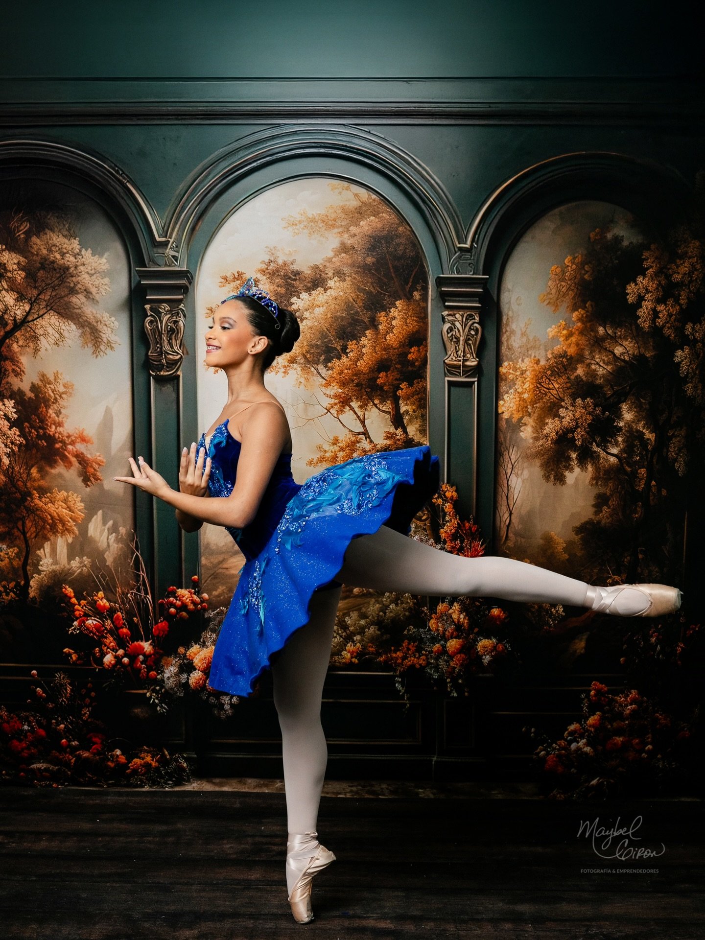 Empez&oacute; a los 2 a&ntilde;os a bailar. Desde los 2 a&ntilde;os sub&iacute;a la piernita y se sent&iacute;a hermosa. Eso me dijo su mam&aacute; cuando vinieron al estudio.

Ahora ya tiene 12 a&ntilde;os y es un placer verla bailar con soltura, co