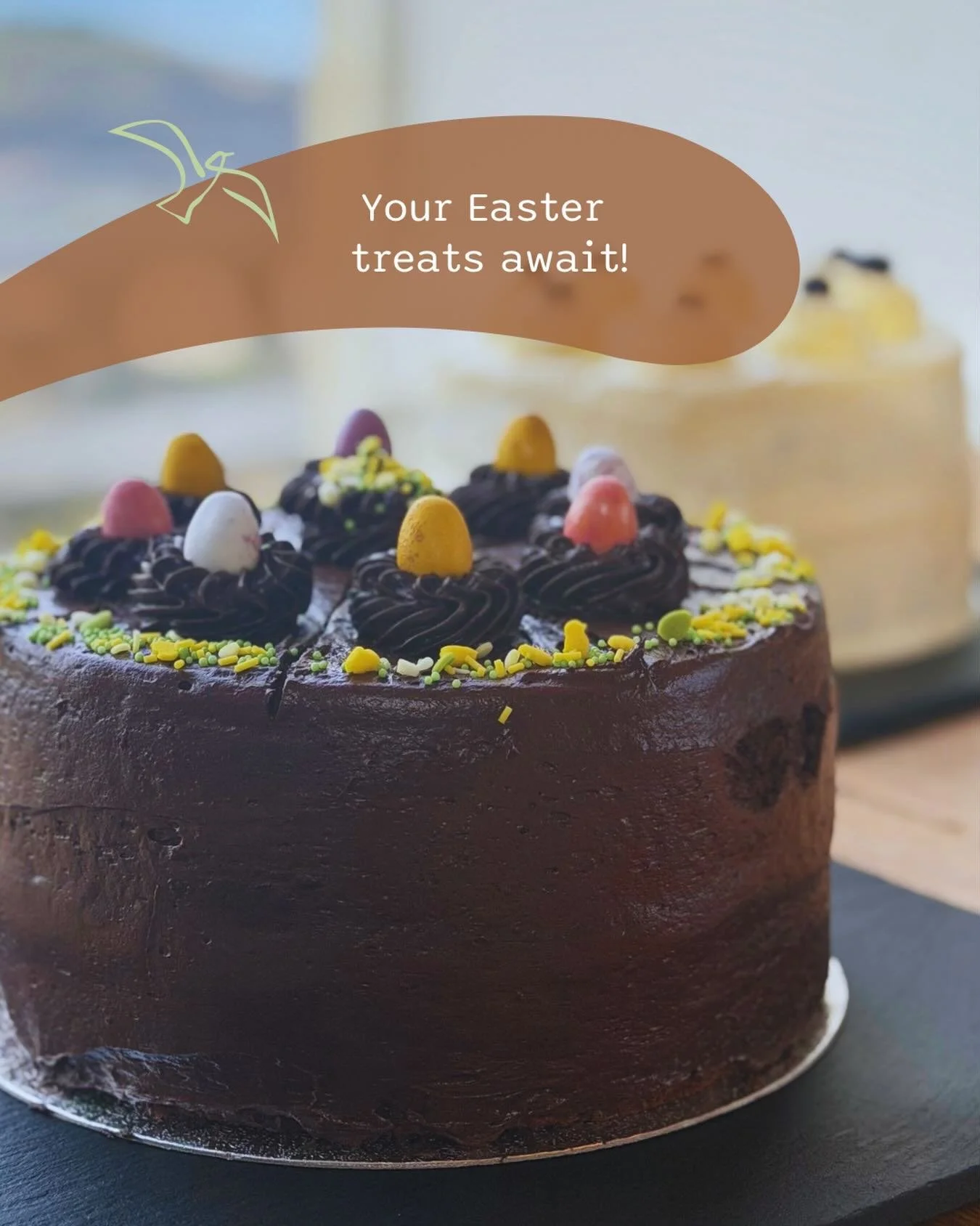 Join us this Easter Sunday for a delightful selection of treats and lunch. Indulge in freshly prepared cakes and seasonal favorites as we celebrate the holiday together. We look forward to welcoming you.

#EasterSunday #EasterFood