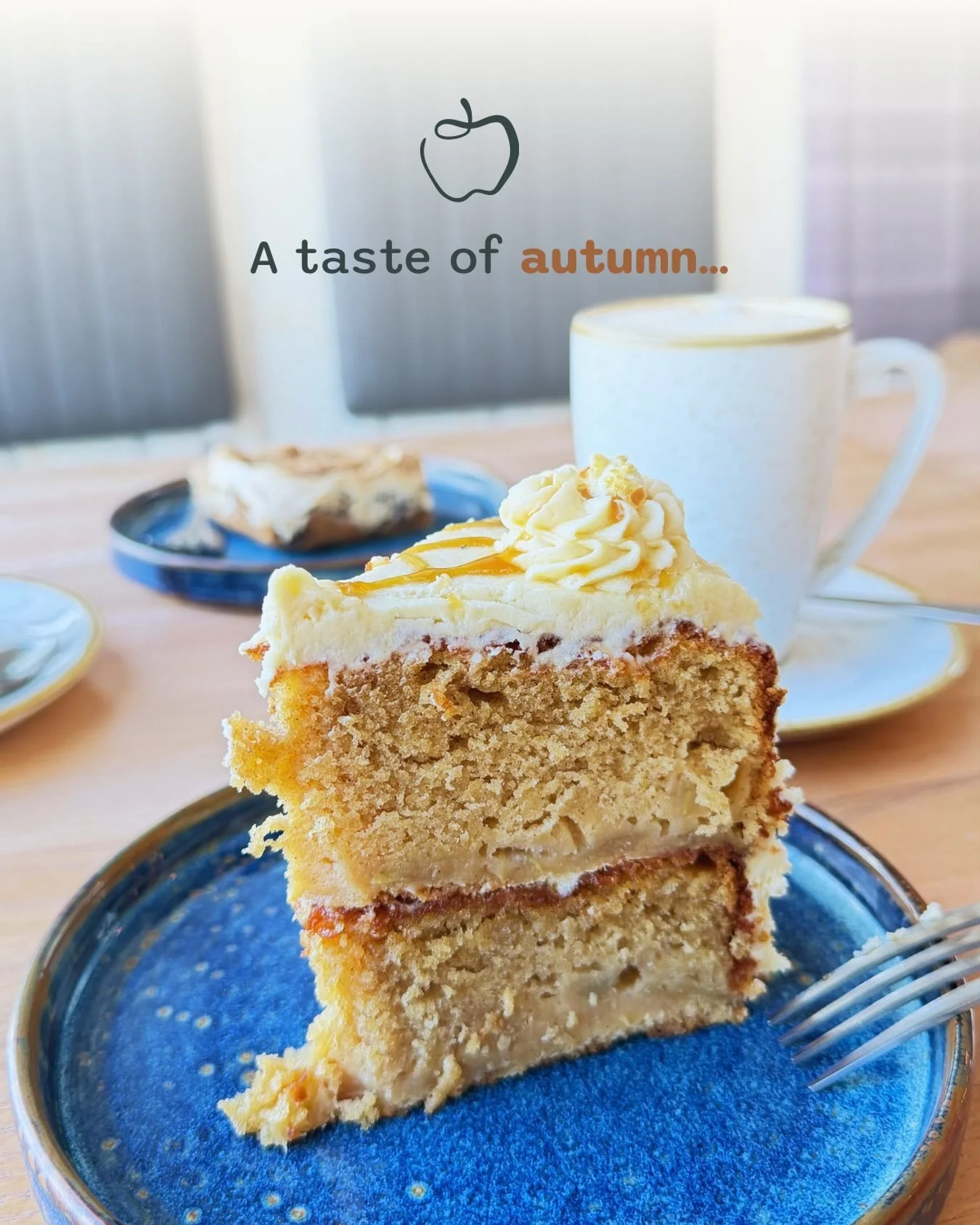 🚨 STOP THE PRESS! 🚨

Our Toffee Apple Cake is BACK on the menu! 🍎🍰

Sweet, indulgent and packed with all the cosy flavours you love &mdash; it&rsquo;s the perfect excuse to treat yourself. 🤎