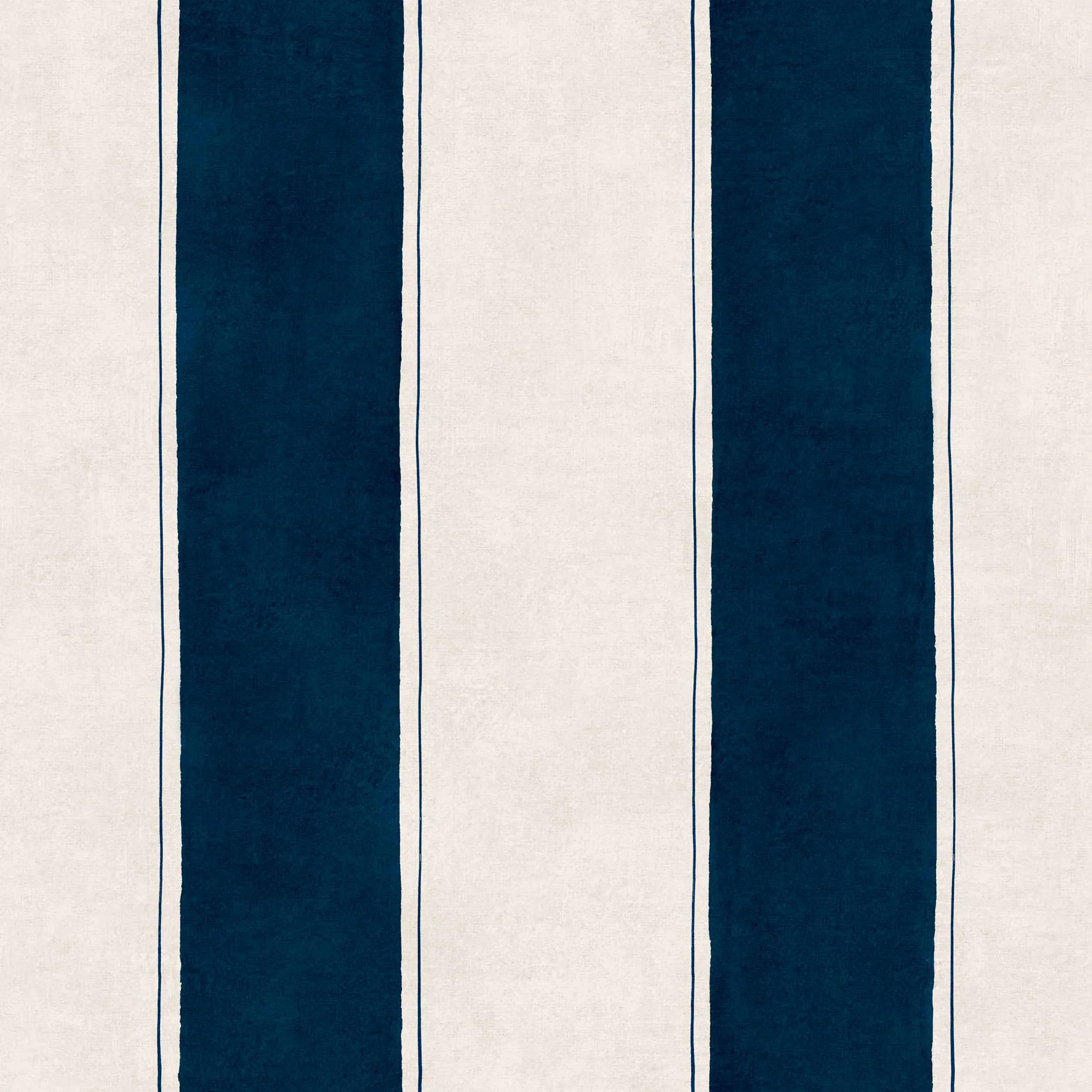 PAPEL PINTADO RAYAS FLORENTINAS MARINO