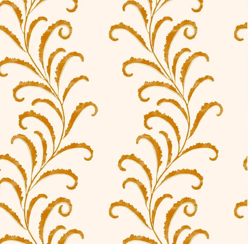 PAPEL PINTADO TWINIG AMARILLO