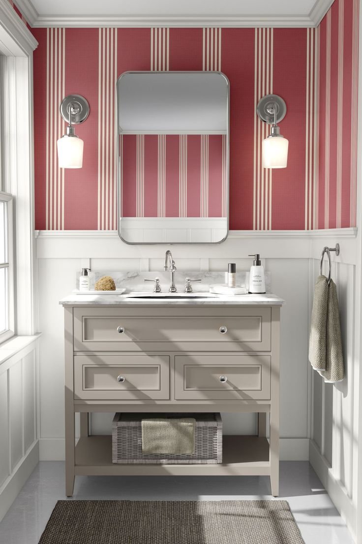 Oxford Stripe Wallpaper - Peony.jpeg
