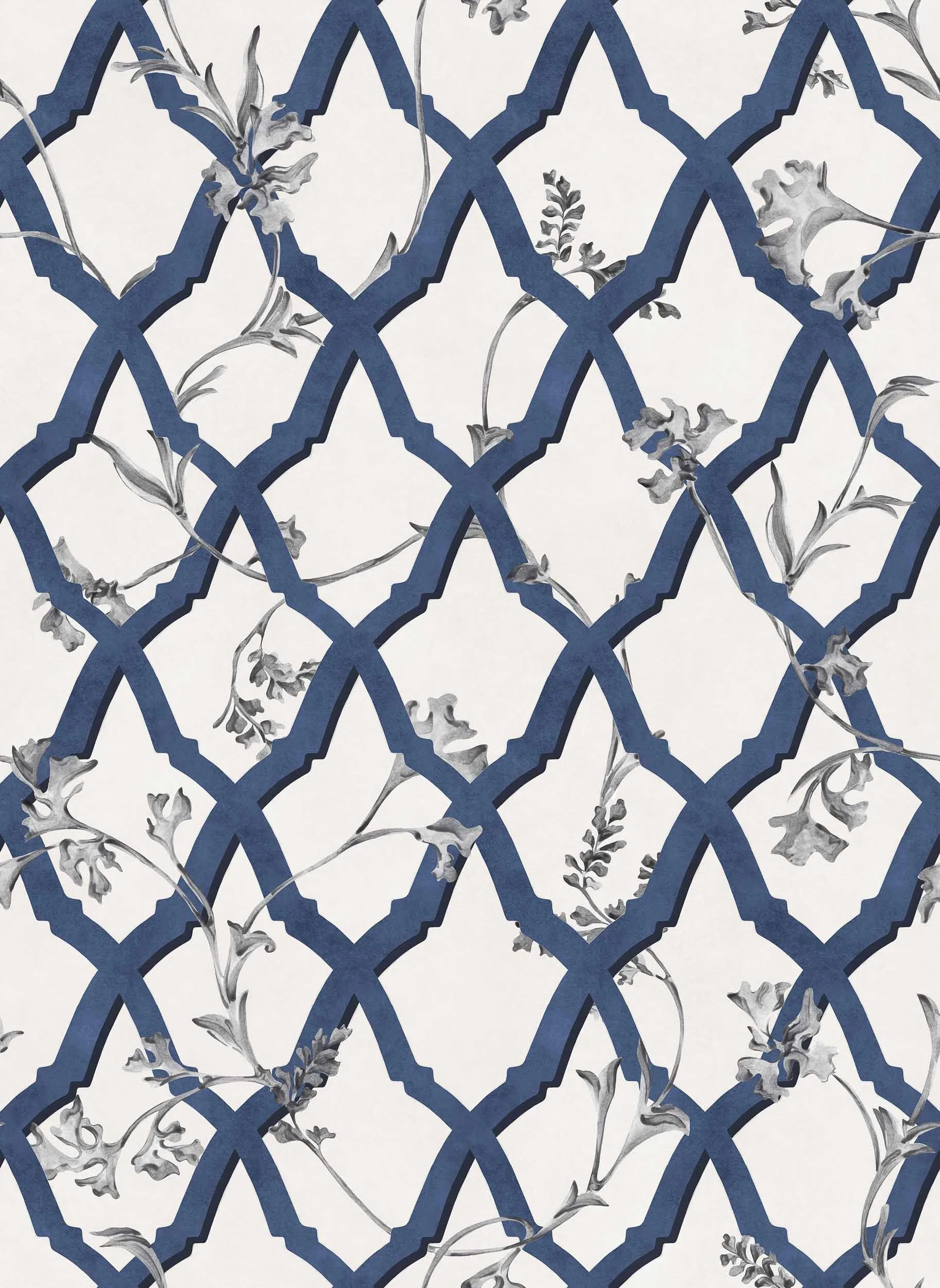 PAPEL PINTADO TRIANA AZUL