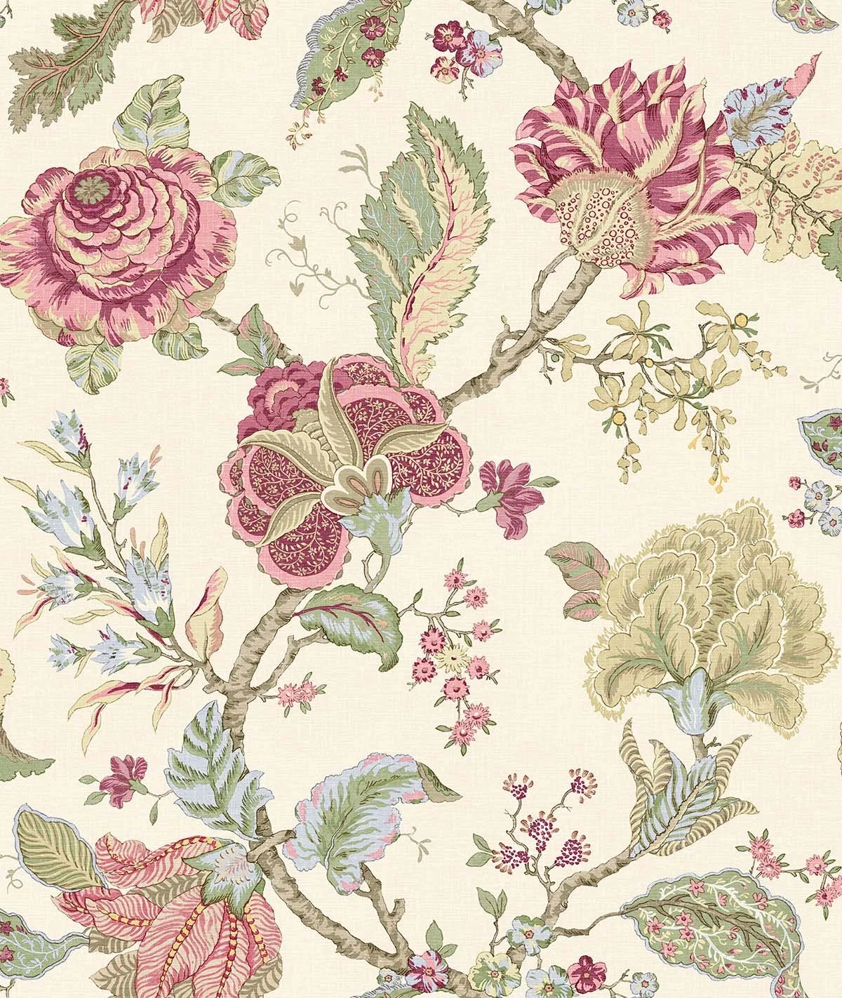 PAPEL PINTADO ARLES BERRY /Ancho especial
