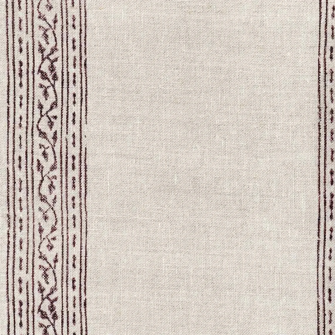 TELA INDIAN STRIPE BERENJENA (DOBLE ANCHO)