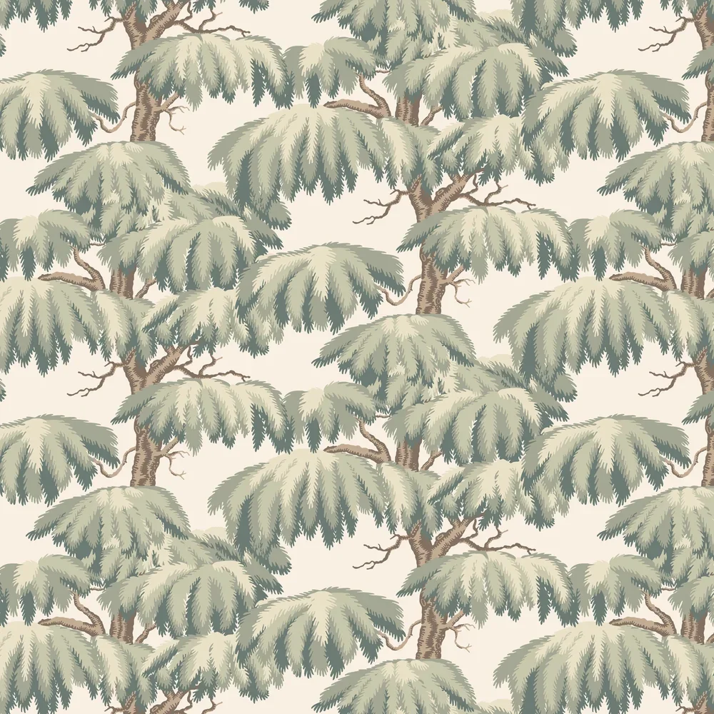 PAPEL PINTADO ALBA VERDE