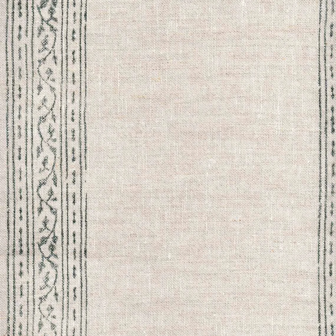 TELA INDIAN STRIPE TEAL (DOBLE ANCHO)