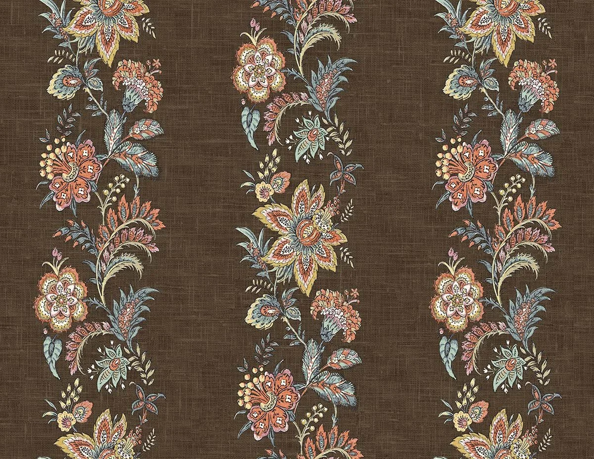 PAPEL PINTADO CALLAS CHOCOLATE /Ancho especial