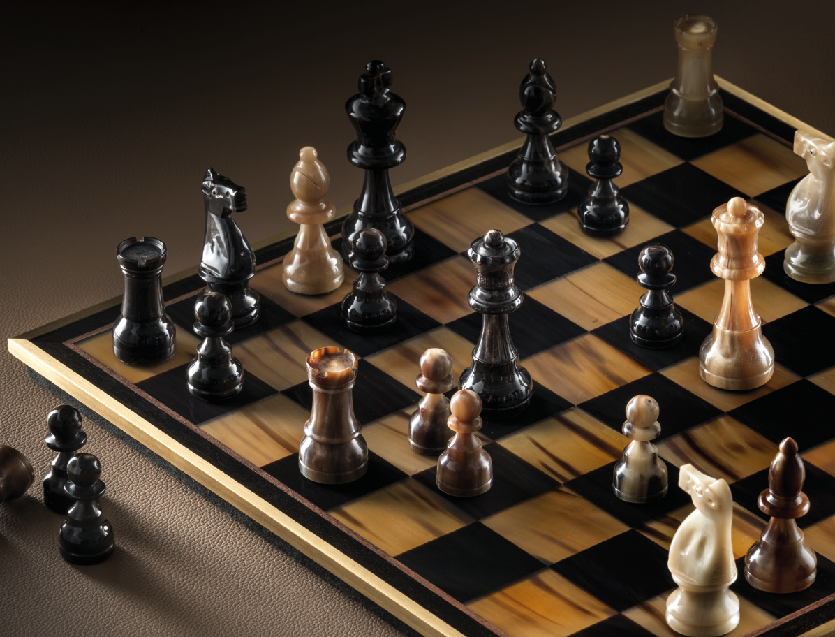 Details about   Chess Set Ghost Themed Hand Painted Carved Chess Game Pieces With Leather Board 