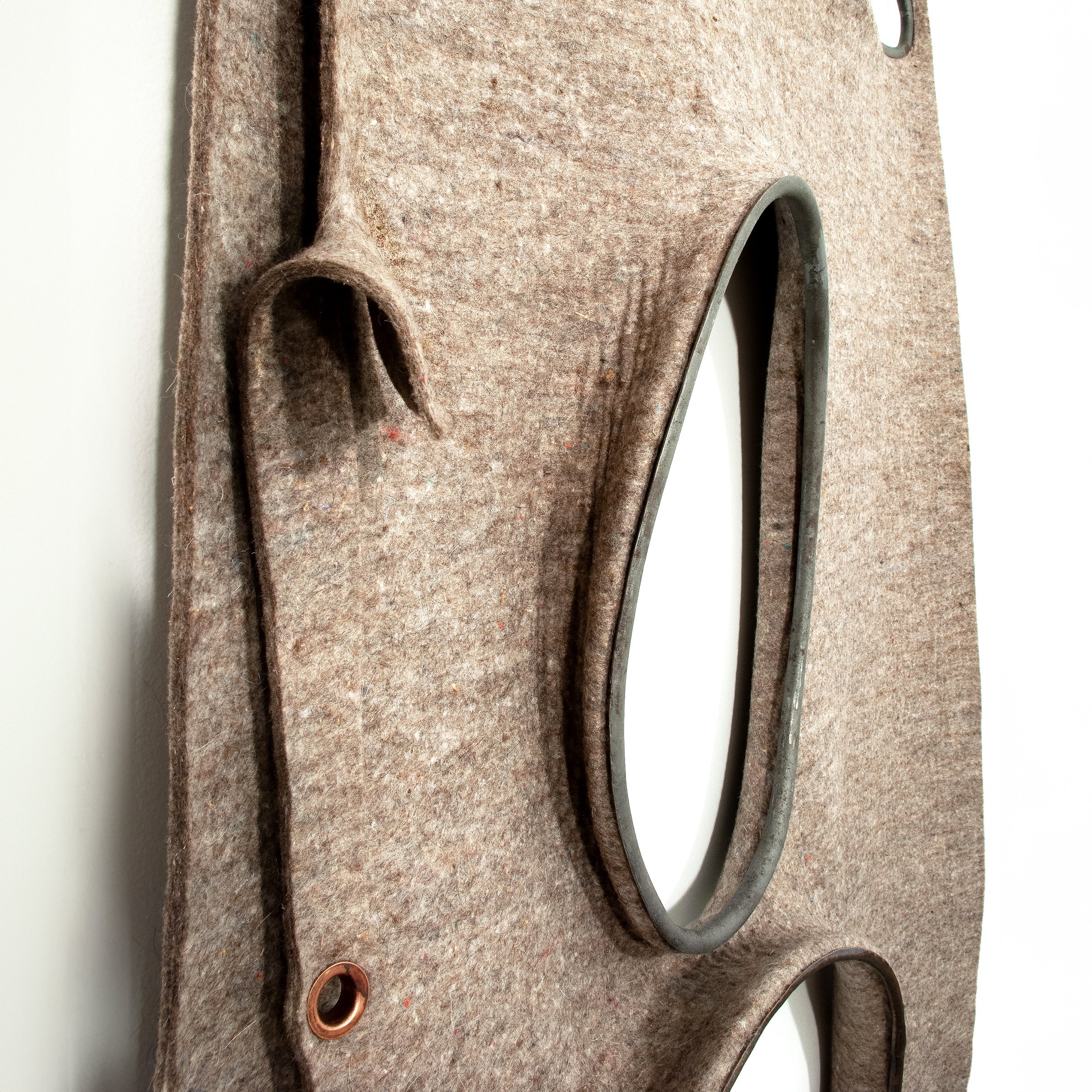 Felt. Grommet. Study, 2022. Detail