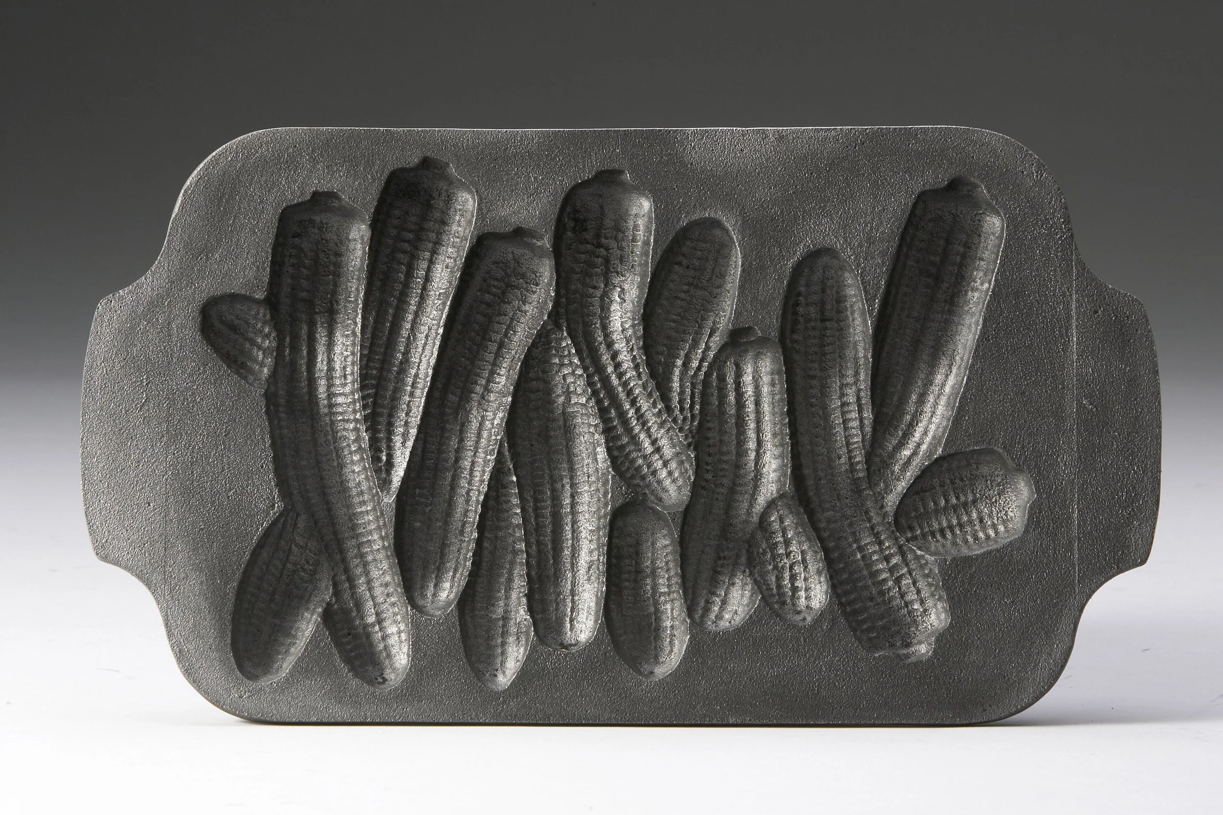 Modified Corn Pone Pan, 2007. Cast ductile iron