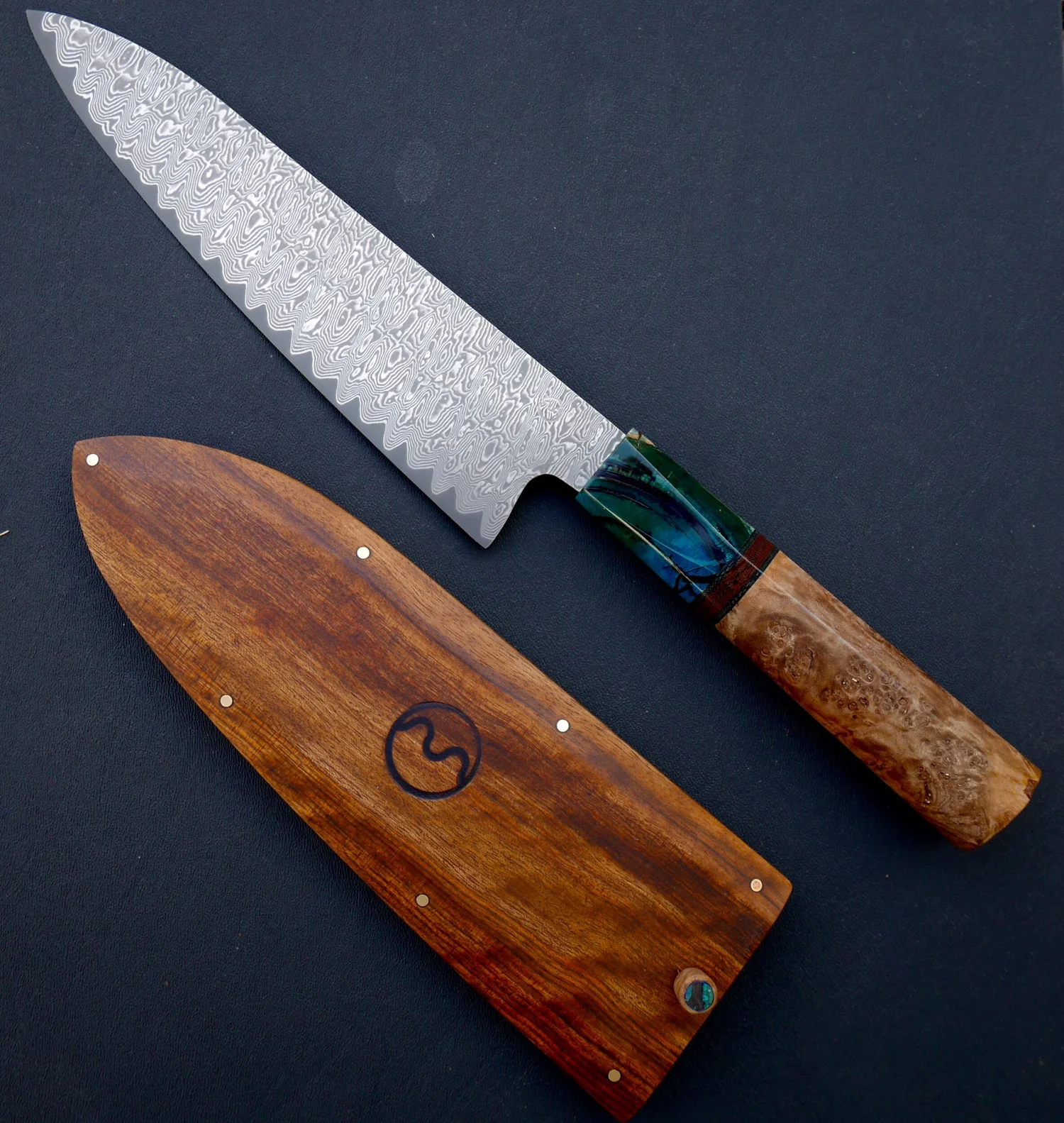 8” Gyoto - Shuminagashi — Moss Rock Cutlery