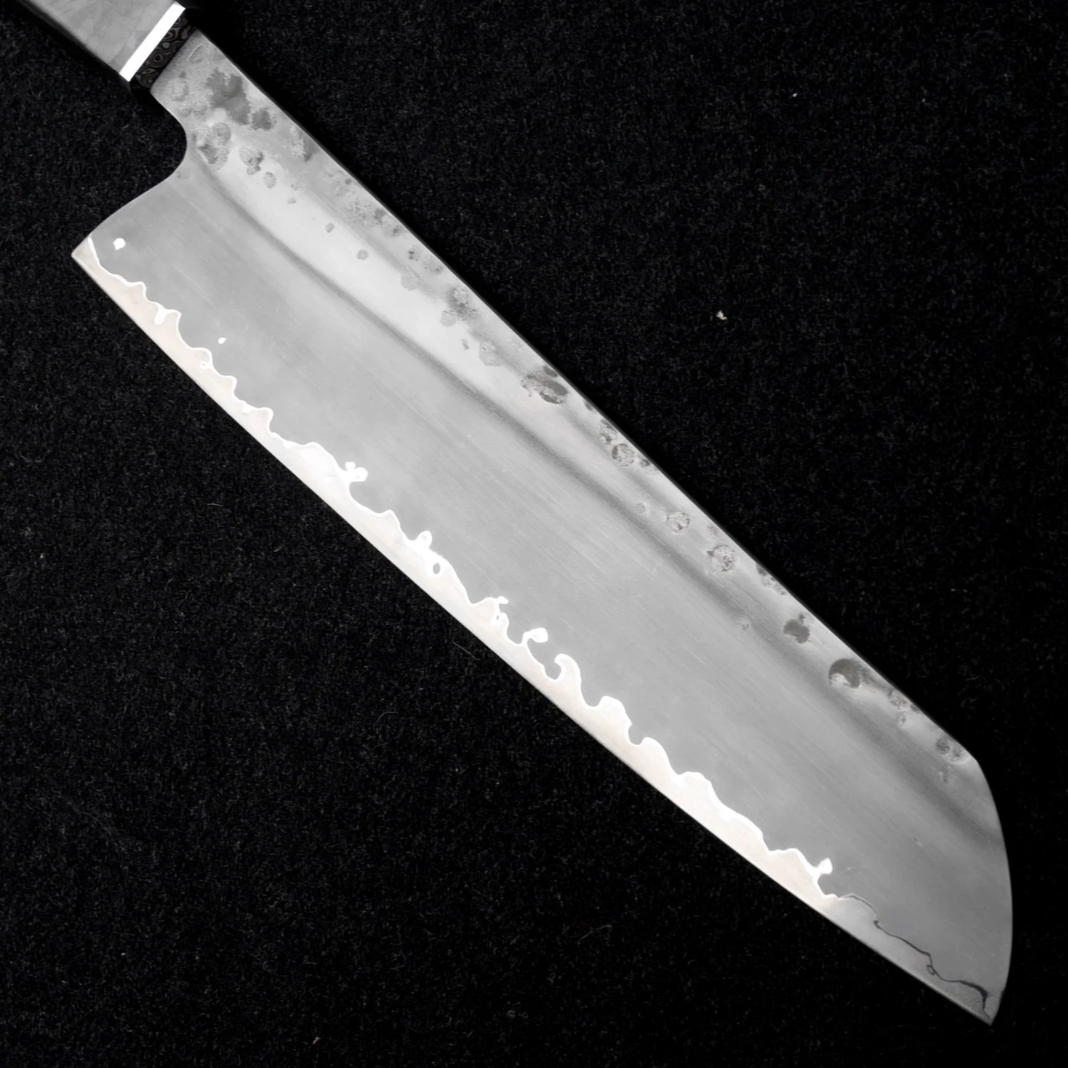9” S grind San Mai Gyoto — Moss Rock Cutlery