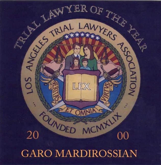 Garo Mardirossian Los Angeles Personal Injury Attorney — Mardirossian