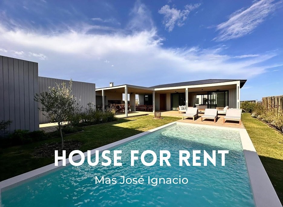 Summer Rental in Jos&eacute; Ignacio: Brand-New Home in Mas Jos&eacute; Ignacio 🐬🐬

Looking for the perfect summer getaway? This stunning newly built house in the exclusive &ldquo;Mas Jos&eacute; Ignacio&rdquo; neighborhood offers everything you ne