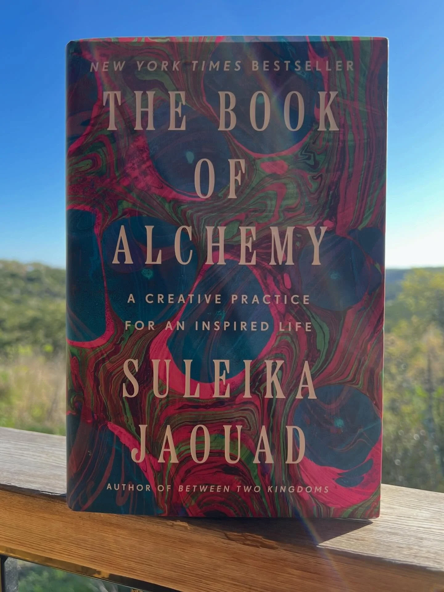 Received this book for Christmas and finally dove in over spring break! Today is day 7 of reading/journaling. 🖊️ 📒 
Anyone else reading this one? Are you doing the 100 day challenge? 🙌

#thebookofalchemy @suleikajaouad #journaling #100daychallenge