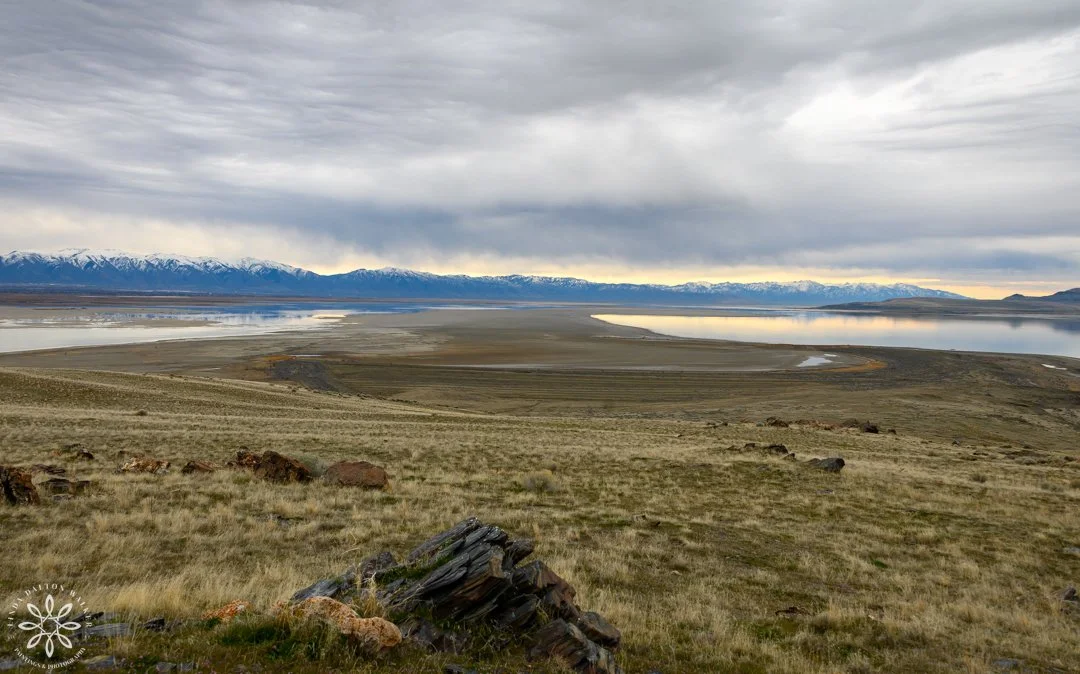 view of sandbar from fremont island