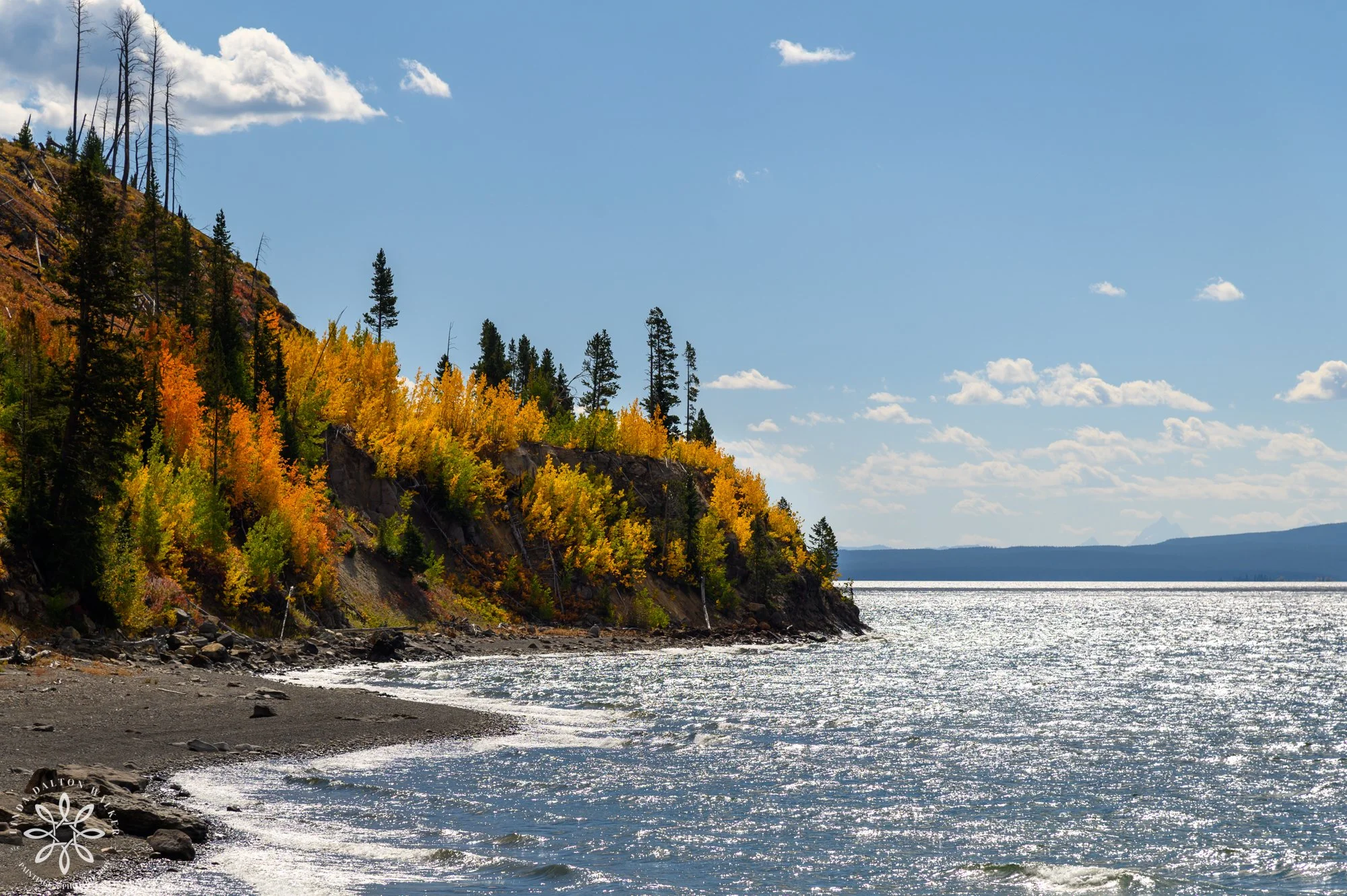 Yellowstone National Park, Fall Yellowstone Lake