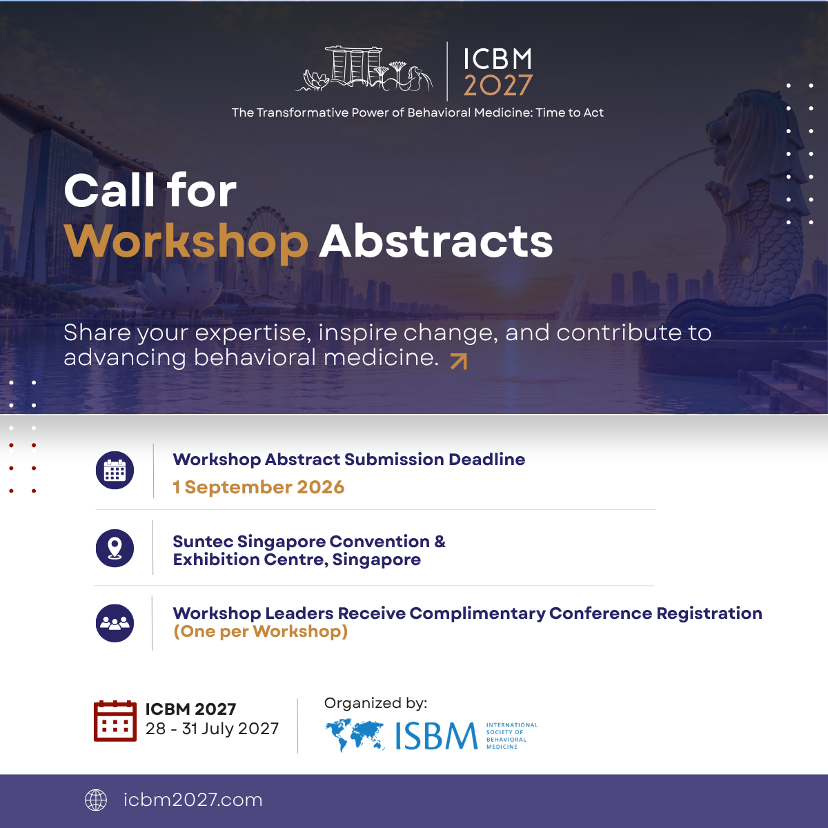 ICBM 2027: THE TRANSFORMATIVE POWER OF BEHAVIORAL MEDICINE