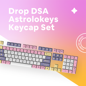 Designed by @sailorhg and @cassidoo, this keycap set is currently on my Keychron K8 mechanical keyboard and single-handedly made mechanical keyboards my new obsession 🥺Available on Drop