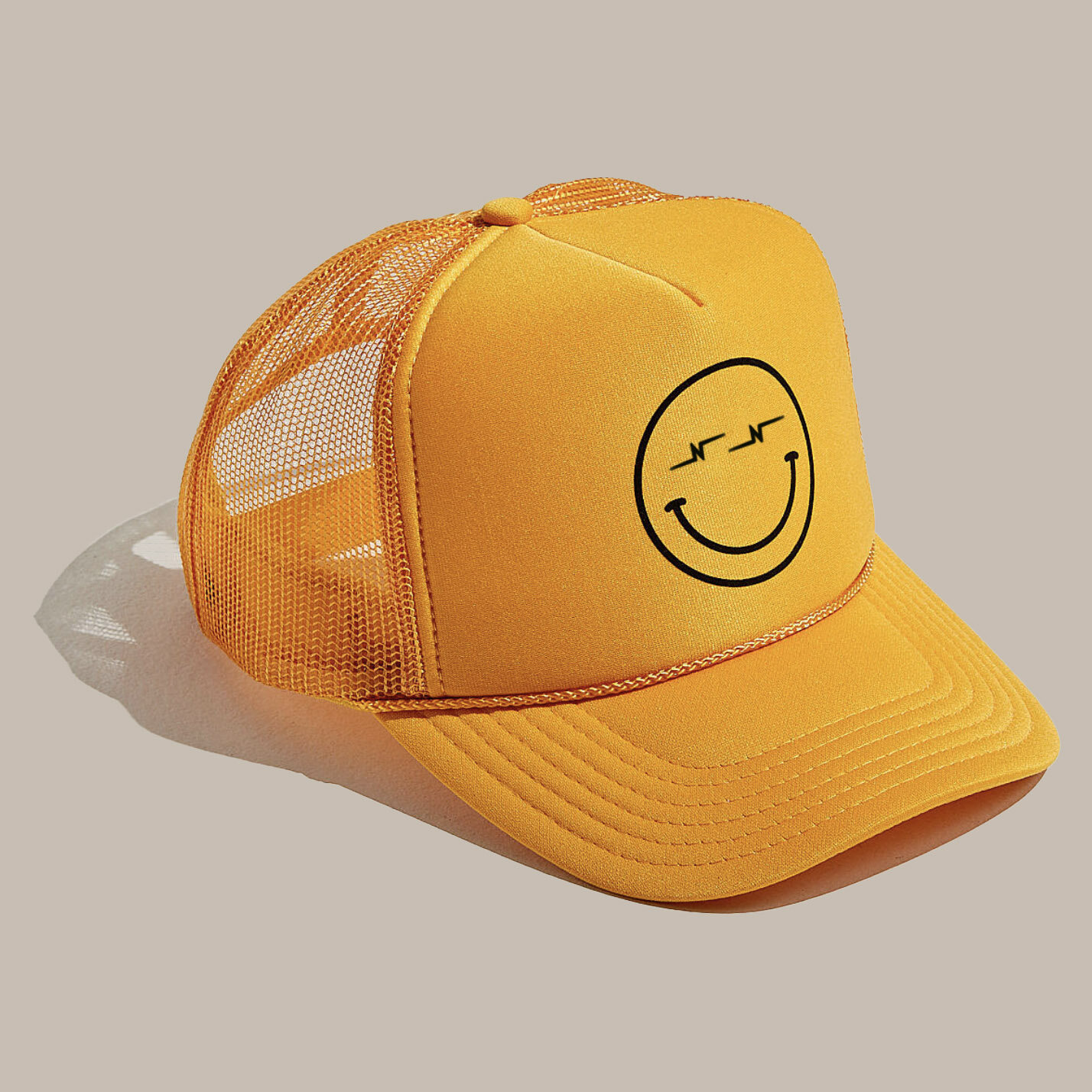 Smiley Trucker Hat