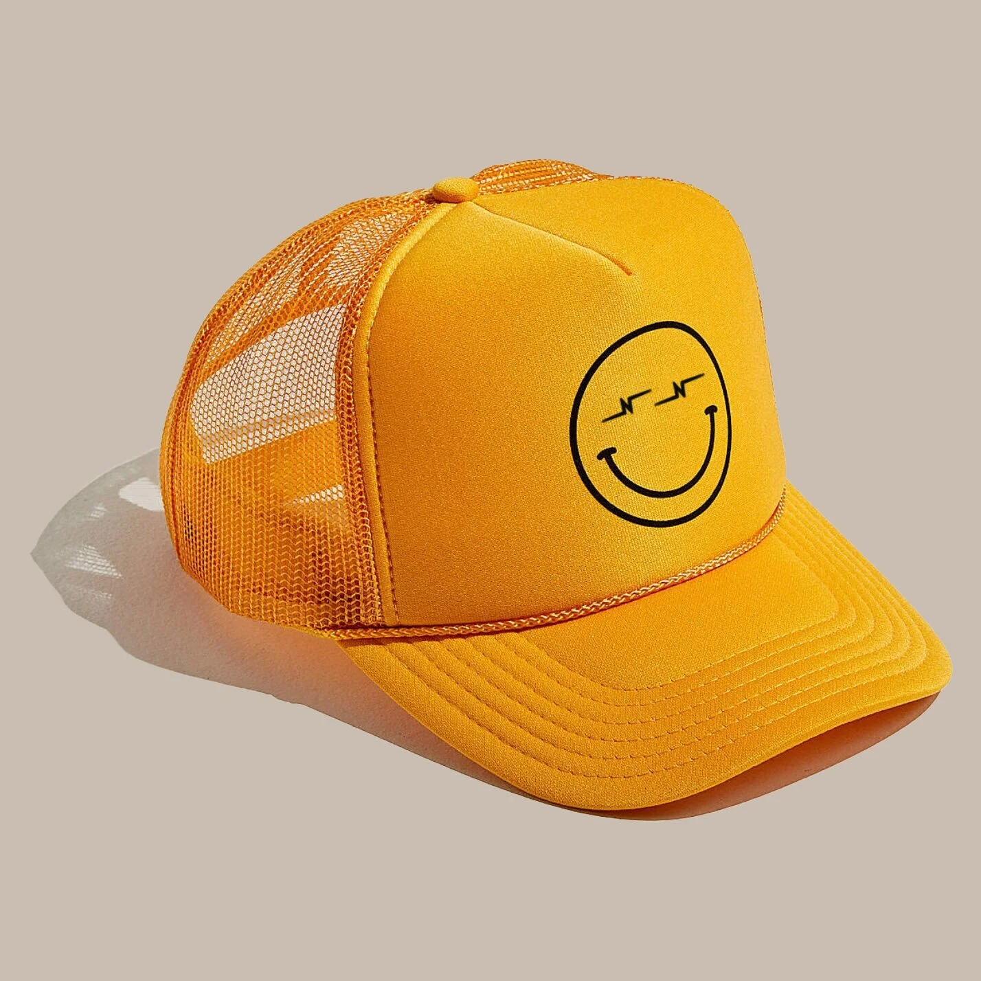 Smiley Trucker Hat