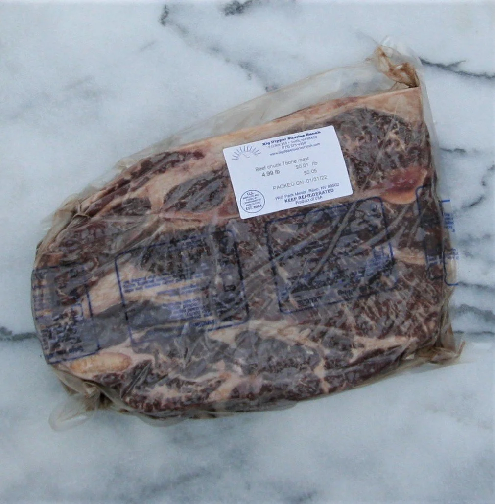 7 Bone Chuck Roast — Big Dipper Sunrise Ranch