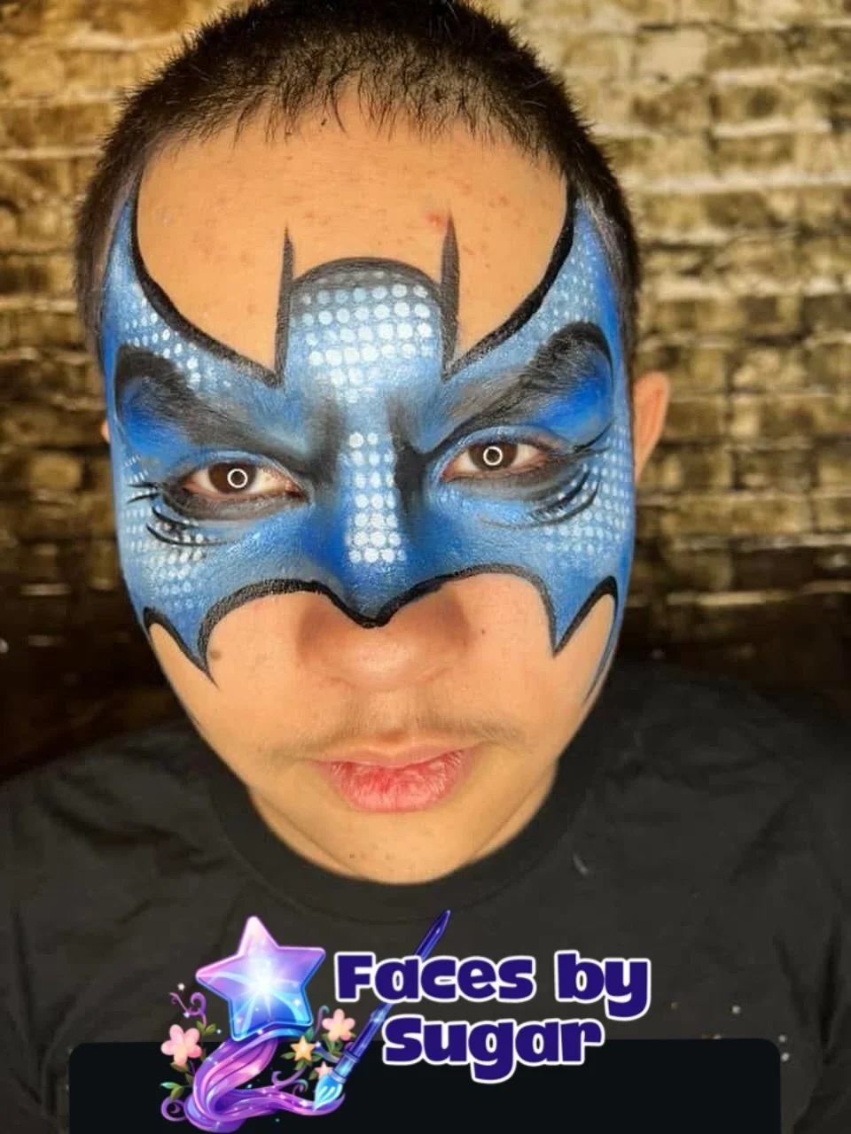 AWE!!!!! 😍😍😍. My Boogie as Batman 💙🦇